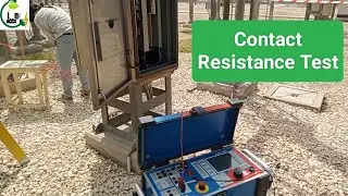 Contact Resistance Test of 132KV Circuit Breaker | OMICRON CPC 100 | 132KV Grid Testing