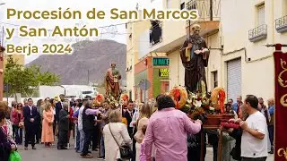 Procesión de San Marcos y San Antón en Berja 2024