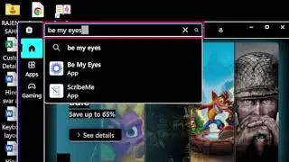 Class 29 How to use Microsoft store, with #screen #reader #nvda #jaws #computer #classes
