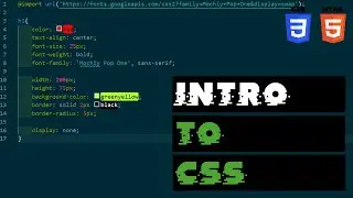 Learn CSS Basics In 7 Minutes | Intro To CSS
