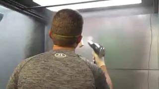 Powder Coat Spray Pattern