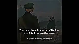 Dostoyevsky best quote | #quotes #quoteoftheday #fyp #foryou #viral #explore #whitenights #novel