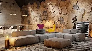 100+ Wall texture designs for living room interior decoration - Living room wall texture ideas
