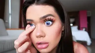 PROVANDO LENTES MEXICANAS!!! Mas o que é isso?