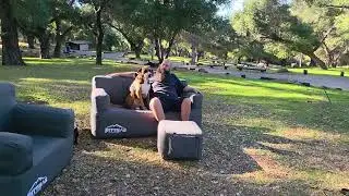 Pittman Outdoors Inflatable Furniture 3pc.@PittmanOutdoors 