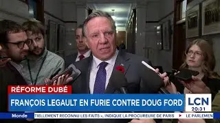 Doug Ford veut recruter nos médecins: François Legault en furie