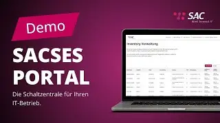 Demo vom SACSES Portal | Schaltzentrale f&uuml;r den IT-Betrieb