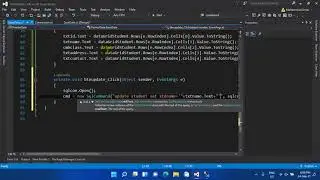 Insert Update Delete In Datagridview Using C# | Insert Update And Delete In C# Datagridview