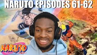 NARUTO VS. NEJI WAS CINEMA!!  | First Time Watching Naruto - Episodes 61-62