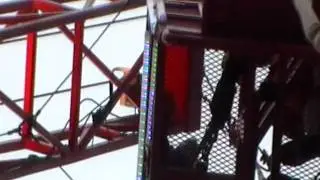 kid sets record at the San Diego County Fair bungee jumping