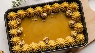 Halva Recipe with Plain & Chickpea Flour | Soft & Delicious Dessert