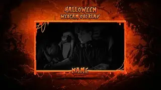 Halloween Webcam Overlay For Streamers