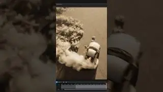 Unreal Engine Real-Time Bullet Hits VFX / Niagara #cinematic #unrealengine #vfx