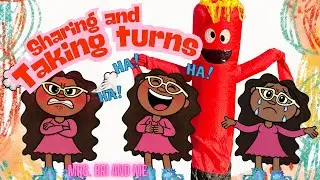 Sharing & Taking Turns for Kids | Funny Classroom Lesson with Happy Hank