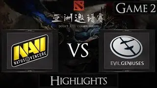 Na'Vi vs Evil Geniuses Highlights | Dota 2 Asia Championship 2015