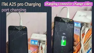 iTel A25 pro Charging port charging/mobile charging Jack repair/ charging pin change #smartphone 💯📲