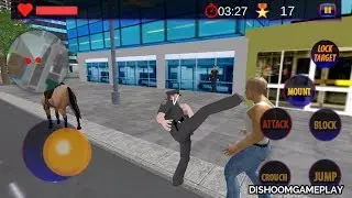 Mounted Police Horse Chase 3D - Android Gameplay #1