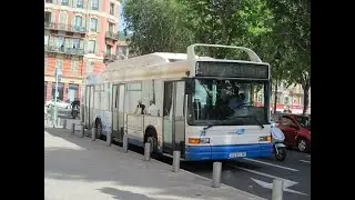 A bord d'un HeuliezBus GX 217 GNV du réseau Lignes d'Azur n°353