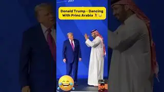 Trump Dancing YMCA With Pric Arabia🕺🤩 #donaldtrump #dancing #dance #usa #trump #trumpnews #maga