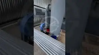 #installation #wood #charcoal #furnace👉Jingying Horizontal charcoal furnace Ecuador production site👍