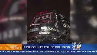 Crash During Chase In Hunt County Sends 2 Officers To The Hospital