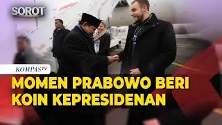 Prabowo Beri Kenang-kenangan Koin Kepresidenan ke Para Pengawal Swiss