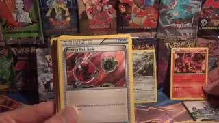 Pokemon Opening - Steam Siege Theme Deck - Volcanion - Gears of Fire