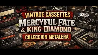 📼🔥 VINTAGE METAL: Mercyful Fate & King Diamond en Cassettes de Época 🔥📼