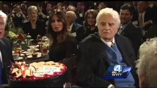Rev. Billy Graham in Asheville hospital