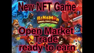 Binemon New NFT GAME for Android and IOS july 16, 2021 Open Market Trade Ready to earn (Tagalog)