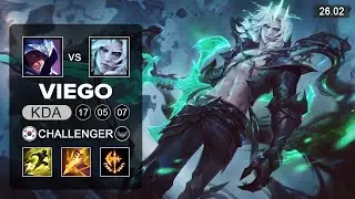 Viego vs Talon Jungle - KR Challenger - Patch 26.02 Season 16