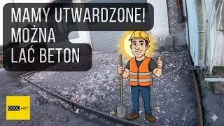 Teren utwardzony, wiata coraz bliżej.