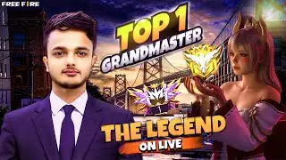 BR Rank  Push  Grandmaster Top 1 || Free Fire Live #shorts #shortslive #freefire