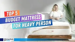 ▶️ Лучший бюджетный матрас для людей с большим весом (2025) &mdash; 5 лучших поддерживающих вариантов!