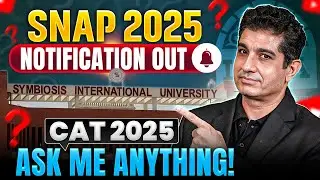SNAP 2025 Official Notification Out | CAT & OMETs 2025 Preparation