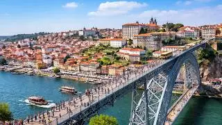 Porto City Tour - Exploring Landmarks and Local Life in 4K