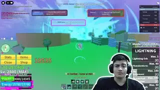 Blox Fruits BOUNTY HUNTING with Lightning+CyborgV4 +Raid