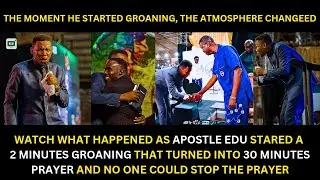 Стоны апостола Эду в молодежной группе церкви RCCG заставили всех молиться так, что они не могли ...