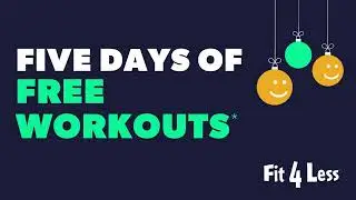 В Fit4Less вас ждут ПЯТЬ дней БЕСПЛАТНЫХ тренировок!