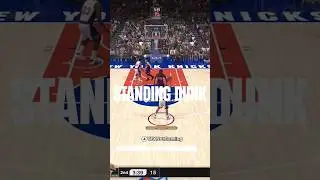 HOW TO STANDING DUNK #nba2k #shorts