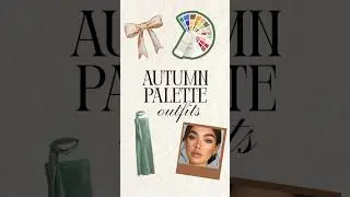Soft and muted autumn palette ladies have gorgeous colors to choose from #coloranalysis
