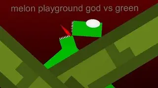 melon playground god vs green rainbow friends