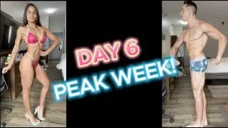 DAY 6 PEAK WEEK | FIRST TAN LAYER | PRE-SHOW DAY!
