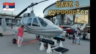 JASTREB 5 prvi srpski žirokopter | UTVA HAWK 5 serbian army gyrocopter