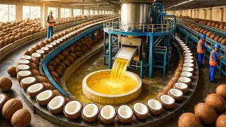 How Coconut Oil Is Made In Factory