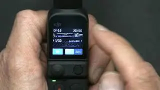 Руководство по настройке выдержки и уровня ISO на новой камере DJI Pocket 2 с подвесом