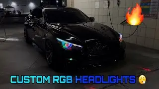 Q50 получает самые безумные кастомные фары (обязательная модификация)