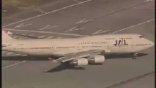 San Jose 747-400 Landing
