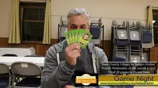 A Door County Minute: Game Night at the Baileys Harbor library!
