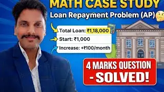 Class 10th Maths case Based study arithmetic progression 